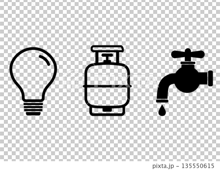 ライフライン　アイコン 135550615