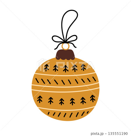 Cute vintage-style Christmas ornament Cute vintage-style Christmas ornament 135551190
