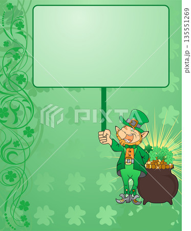 St. Patrick's Background 135551269