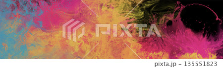 Abstract Color Paint Explosion Background vector 135551823