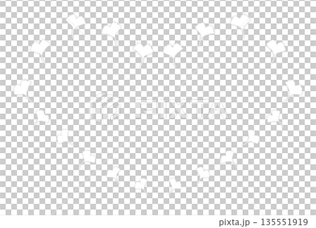 閃耀的秋葉心形相框(灰色) 閃耀的秋葉心形相框(灰色) 135551919