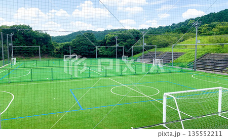 広々とした屋外フットサルコート 広々とした屋外フットサルコート 135552211