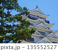 福山城の天守閣（広島県福山市） 135552527