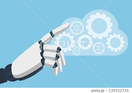 Robotic Hand Interacting with Gears in Cloud Robotic Hand Interacting with Gears in Cloud 135552733