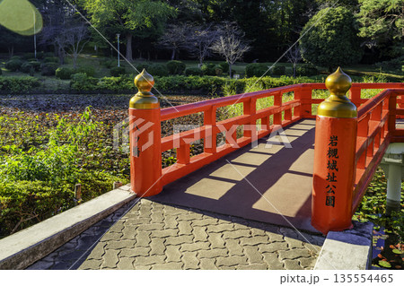 岩槻城址公園　八つ橋　埼玉県さいたま市 135554465