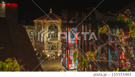 cafe and glass Brew House at night, Phu Quoc Vietnam cafe and glass Brew House at night, Phu Quoc Vietnam 135555465