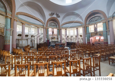 Asfeld, Church Saint-Didier, Rethel, Ardennes, Grand-Est, France, August, 28th, 2025, Elaborate Asfeld, Church Saint-Didier, Rethel, Ardennes, Grand-Est, France, August, 28th, 2025, Elaborate 135556058