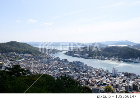 広島県尾道市_千光寺頂上展望台PEAKから東側風景8_2025年3月 広島県尾道市_千光寺頂上展望台PEAKから東側風景8_2025年3月 135556147