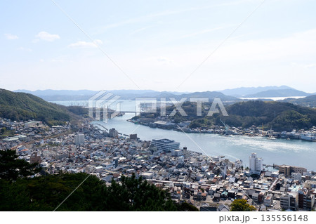 広島県尾道市_千光寺頂上展望台PEAKから東側風景9_2025年3月 広島県尾道市_千光寺頂上展望台PEAKから東側風景9_2025年3月 135556148