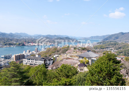広島県尾道市_千光寺頂上展望台PEAK付近から南西側風景4_2025年3月 135556155