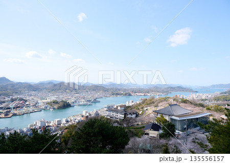 広島県尾道市_千光寺頂上展望台PEAK付近から南西側風景6_2025年3月 135556157