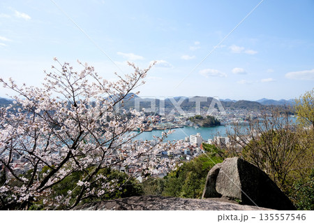 広島県尾道市_千光寺公園鼓岩5_2025年3月 広島県尾道市_千光寺公園鼓岩5_2025年3月 135557546