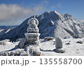 阿弥陀山頂から赤岳を望む 135558700