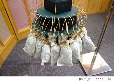 道の駅おがわまち　ミニ風船爆弾模型　伝統工芸施設　紙漉き体験　小川和紙　展示　 135559218