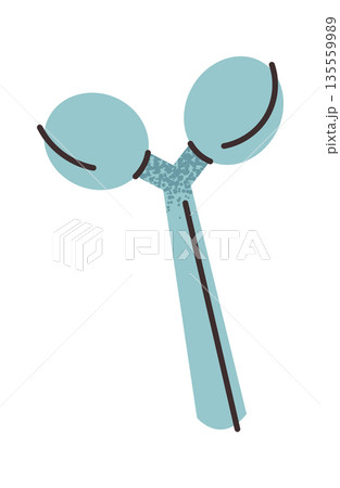 Massager for improving skin microcirculation 135559989