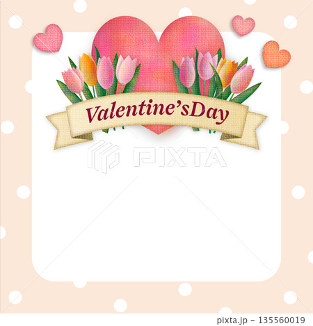 バレンタインバナー正方形8 バレンタインバナー正方形8 135560019