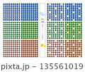 和柄シームレスパターン バリエーション［千鳥格子］ 135561019