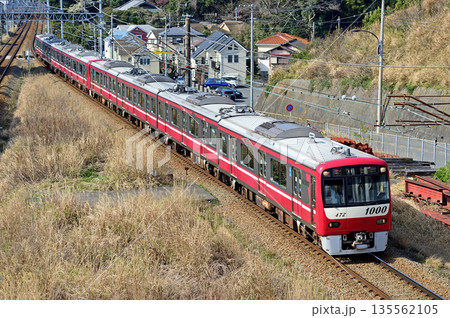 京急久里浜線 京急長沢-YRP野比 京急 1000形 1472編成 京急久里浜線 京急長沢-YRP野比 京急 1000形 1472編成 135562105
