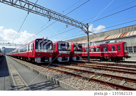 京急久里浜線 久里浜工場 2101編成,1601編成,1801編成、827編成 京急久里浜線 久里浜工場 2101編成,1601編成,1801編成、827編成 135562115