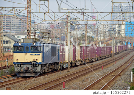 東海道本線　相模貨物　JR貨物　EF64-1022（愛知） 135562275