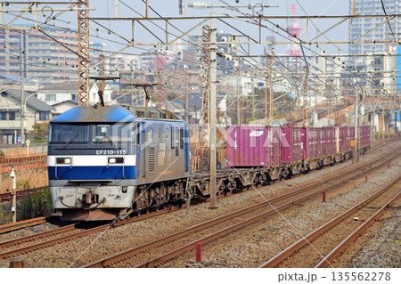 東海道本線　相模貨物　JR貨物　EF66-115（吹田） 135562278