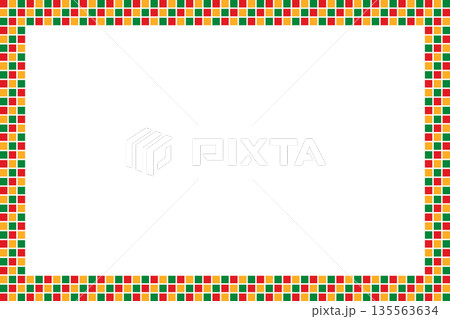 Black History Month or Juneteenth Celebration rectangular frame. Copy space. Ideal for Juneteenth celebration, Black History Month, African heritage event, or cultural awareness poster. PNG. Vector Black History Month or Juneteenth Celebration rectangular frame. Copy space. Ideal for Juneteenth celebration, Black History Month, African heritage event, or cultural awareness poster. PNG. Vector 135563634