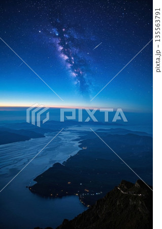 星空 ホシゾラ ナイトシーン 135563791