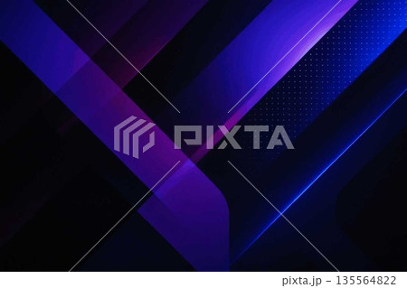 かっこいい背景！インターネットのような未来的なクールで涼しげ模様 135564822