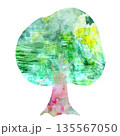 絵本に出てくるような木 135567050