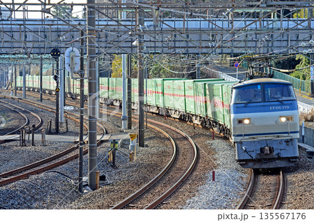 東海道本線 東戸塚-保土ケ谷 JR貨物 EF66-119(吹田) 東海道本線 東戸塚-保土ケ谷 JR貨物 EF66-119(吹田) 135567176