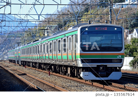 東海道本線 二宮-大磯 JR東日本 E231系1000番台 U503編成(小山) 東海道本線 二宮-大磯 JR東日本 E231系1000番台 U503編成(小山) 135567614