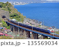 東海道本線　早川－根府川　伊豆急　2100系　R-5編成　ロイヤルエクスプレス 135569034