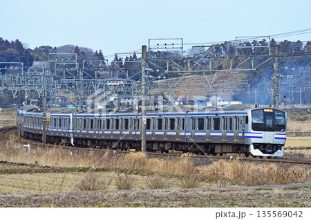 総武本線　佐倉－物井　JR東日本　E217系　Y-126編成（鎌倉） 135569042