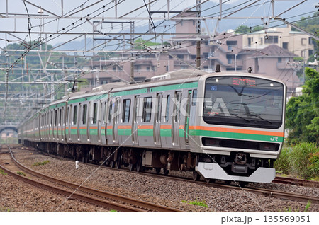 東海道本線 真鶴 JR東日本 E231系1000番台 U2編成(小山) 東海道本線 真鶴 JR東日本 E231系1000番台 U2編成(小山) 135569051