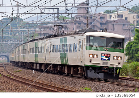 東海道本線　真鶴　JR東日本　185系　A5編成（大宮）　踊り子 135569054