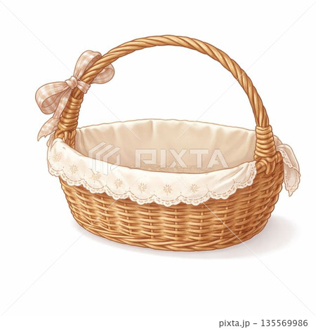 竹のかご 竹のかご 135569986