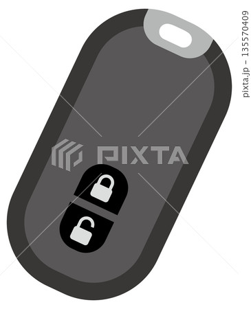 スマートキーのイメージイラスト 135570409