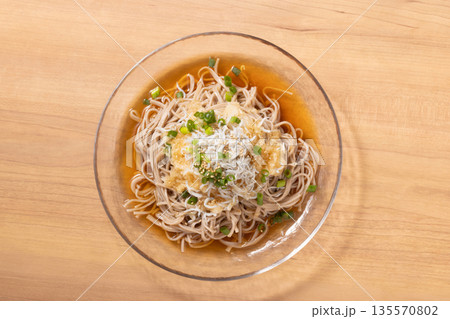 大根おろし　しらす　蕎麦 135570802