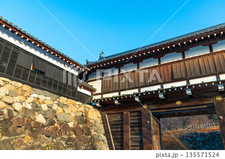 《商用撮影許可取得済》青空と追手門 135571524