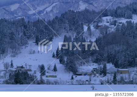 雪景色の飯山線 雪景色の飯山線 135572306