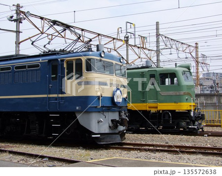 【懐かし鉄道】古い電気機関車の並び 135572638