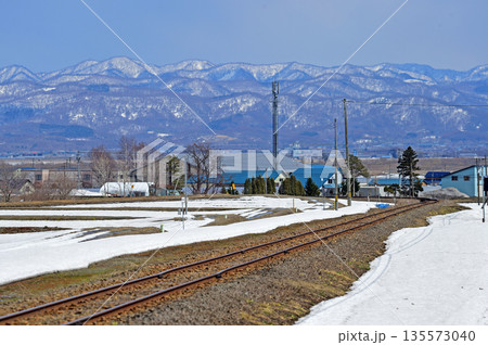 札沼線 晩生内-札比内 JR北海道 キハ40-402(苗穂) 札沼線 晩生内-札比内 JR北海道 キハ40-402(苗穂) 135573040