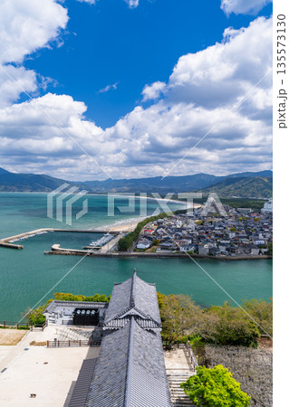 《佐賀県》唐津城から眺める眺望 《佐賀県》唐津城から眺める眺望 135573130