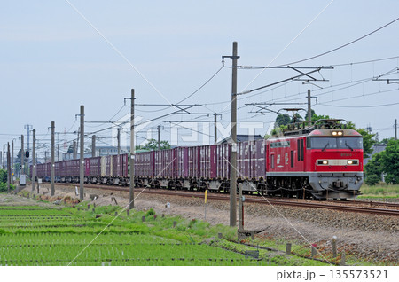 あいの風とやま鉄道　福岡－石動　JR貨物　EF510-7（富山） 135573521