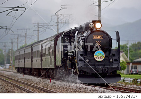 上越線　後閑－沼田　JR東日本　C61-20＋旧客（高崎）　SLぐんまみなかみ 135574817