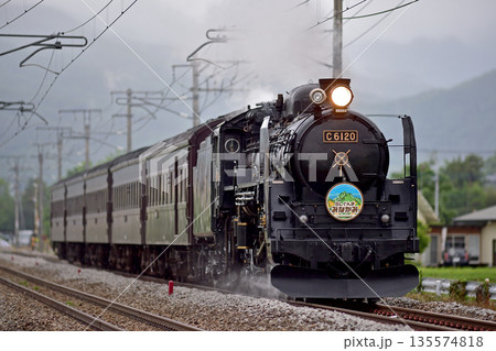 上越線　後閑－沼田　JR東日本　C61-20＋旧客（高崎）　SLぐんまみなかみ 135574818