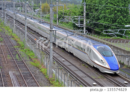 上越新幹線 上毛高原 JR東日本 E7系 F20編成(新潟) とき たにがわ 上越新幹線 上毛高原 JR東日本 E7系 F20編成(新潟) とき たにがわ 135574829
