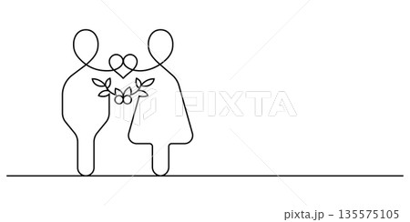 couple icon symbol love concept vector minimalism couple icon symbol love concept vector minimalism 135575105