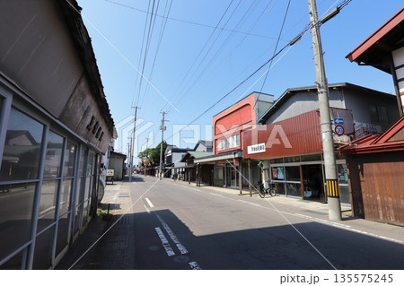 青森 黒石 古い街並み 青森 黒石 古い街並み 135575245
