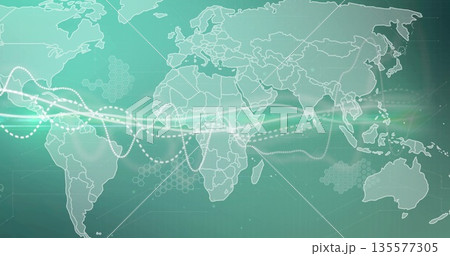 Showing map with white outlines on green field, dashed-solid lines, hex clusters, faint grid lines Showing map with white outlines on green field, dashed-solid lines, hex clusters, faint grid lines 135577305